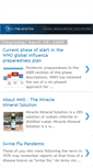 Mobile Screenshot of flu-prevention.blogspot.com