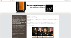 Desktop Screenshot of hembryggarbloggen.blogspot.com