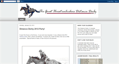 Desktop Screenshot of distancederby.blogspot.com
