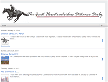 Tablet Screenshot of distancederby.blogspot.com