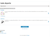 Tablet Screenshot of diego-tododeporte.blogspot.com