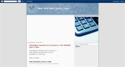 Desktop Screenshot of best-equity-loans-new-york.blogspot.com