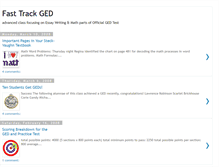 Tablet Screenshot of fasttrackged.blogspot.com