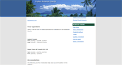 Desktop Screenshot of exploreandamanislands.blogspot.com