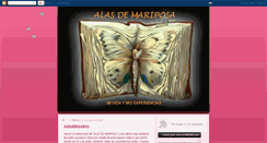 Desktop Screenshot of alasdesolmaria.blogspot.com