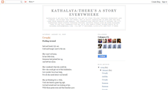 Desktop Screenshot of kathalaya.blogspot.com