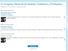 Tablet Screenshot of congresocostaleras.blogspot.com