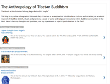 Tablet Screenshot of fieldwork-on-tibetan-buddhism.blogspot.com