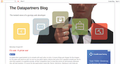 Desktop Screenshot of datapartners.blogspot.com