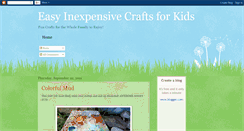 Desktop Screenshot of izzy-kidscrafts.blogspot.com