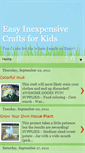 Mobile Screenshot of izzy-kidscrafts.blogspot.com