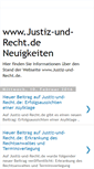 Mobile Screenshot of justiz-und-recht-news.blogspot.com