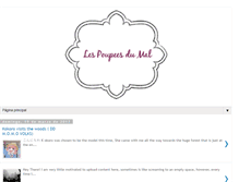 Tablet Screenshot of lespoupeesdumal.blogspot.com