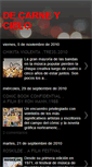 Mobile Screenshot of decarneycielo.blogspot.com