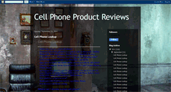 Desktop Screenshot of cellphoneproductreviews.blogspot.com