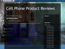 Tablet Screenshot of cellphoneproductreviews.blogspot.com