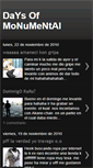 Mobile Screenshot of days-of-monumental.blogspot.com