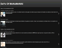 Tablet Screenshot of days-of-monumental.blogspot.com