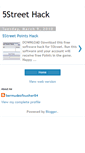 Mobile Screenshot of 5streethack.blogspot.com