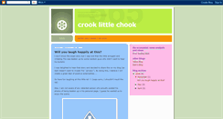Desktop Screenshot of crooklittlechook.blogspot.com