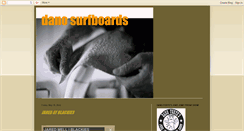 Desktop Screenshot of danosurfboards.blogspot.com