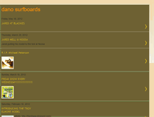 Tablet Screenshot of danosurfboards.blogspot.com
