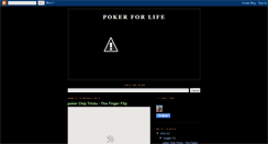 Desktop Screenshot of pokerforlife2010.blogspot.com