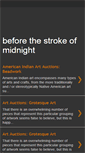 Mobile Screenshot of beforethestrokeofmidnight.blogspot.com