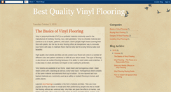 Desktop Screenshot of bestquaulityvinylflooring.blogspot.com