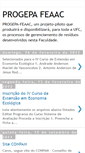 Mobile Screenshot of progepafeaac.blogspot.com