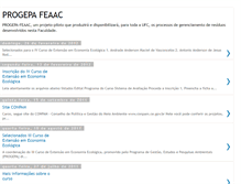 Tablet Screenshot of progepafeaac.blogspot.com