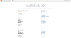 Desktop Screenshot of maddencaps.blogspot.com