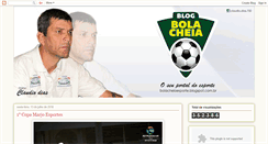 Desktop Screenshot of bolacheiaesporte.blogspot.com