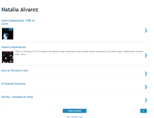 Tablet Screenshot of natalialvarezflamenco.blogspot.com