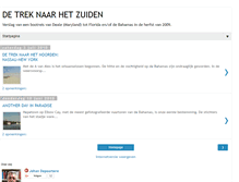 Tablet Screenshot of detreknaarhetzuiden.blogspot.com