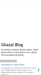 Mobile Screenshot of ghazal4u.blogspot.com
