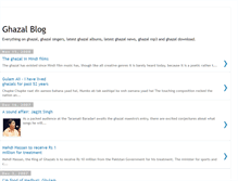 Tablet Screenshot of ghazal4u.blogspot.com