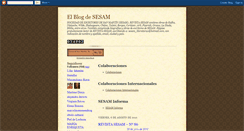 Desktop Screenshot of elblogdesesam.blogspot.com
