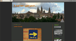 Desktop Screenshot of dreiaufdemweg.blogspot.com