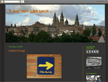 Tablet Screenshot of dreiaufdemweg.blogspot.com