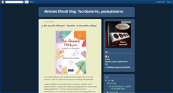 Desktop Screenshot of mehmetefendi.blogspot.com