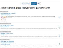 Tablet Screenshot of mehmetefendi.blogspot.com