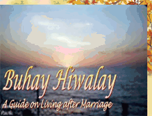 Tablet Screenshot of buhay-hiwalay.blogspot.com