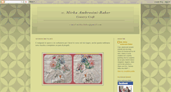 Desktop Screenshot of mirkaambrosinibaker.blogspot.com