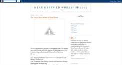 Desktop Screenshot of meangreen2009.blogspot.com