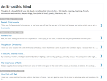 Tablet Screenshot of anempathicmind.blogspot.com