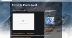 Desktop Screenshot of cursopowerpoint.blogspot.com