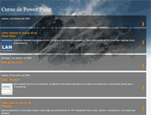 Tablet Screenshot of cursopowerpoint.blogspot.com