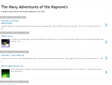 Tablet Screenshot of kaprove.blogspot.com