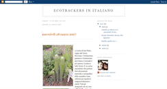 Desktop Screenshot of ecotrackers-italiano.blogspot.com